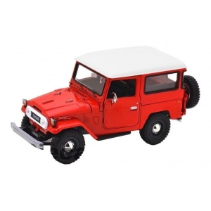 Coleccionable Toyota Fj40 Escala 1/24. Motormax Metálico
